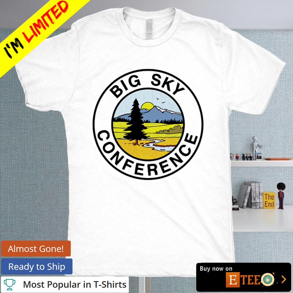 Big sky conference logo shirt