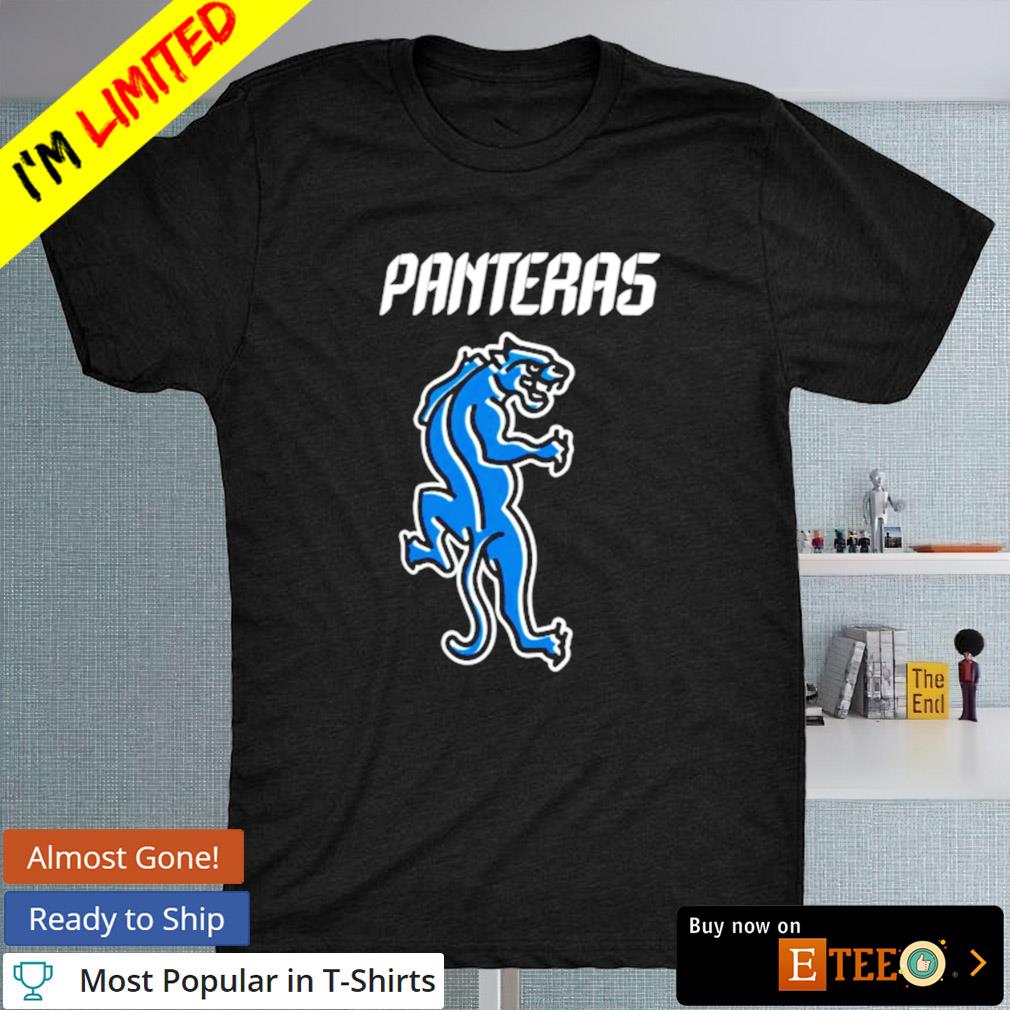 Carolina Panthers Panteras logo shirt