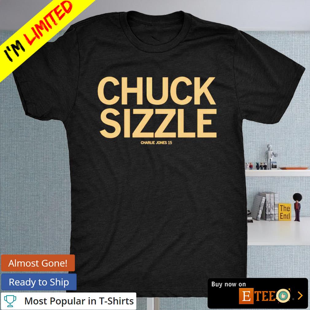Chuck Sizzle Charlie Jones 15 shirt
