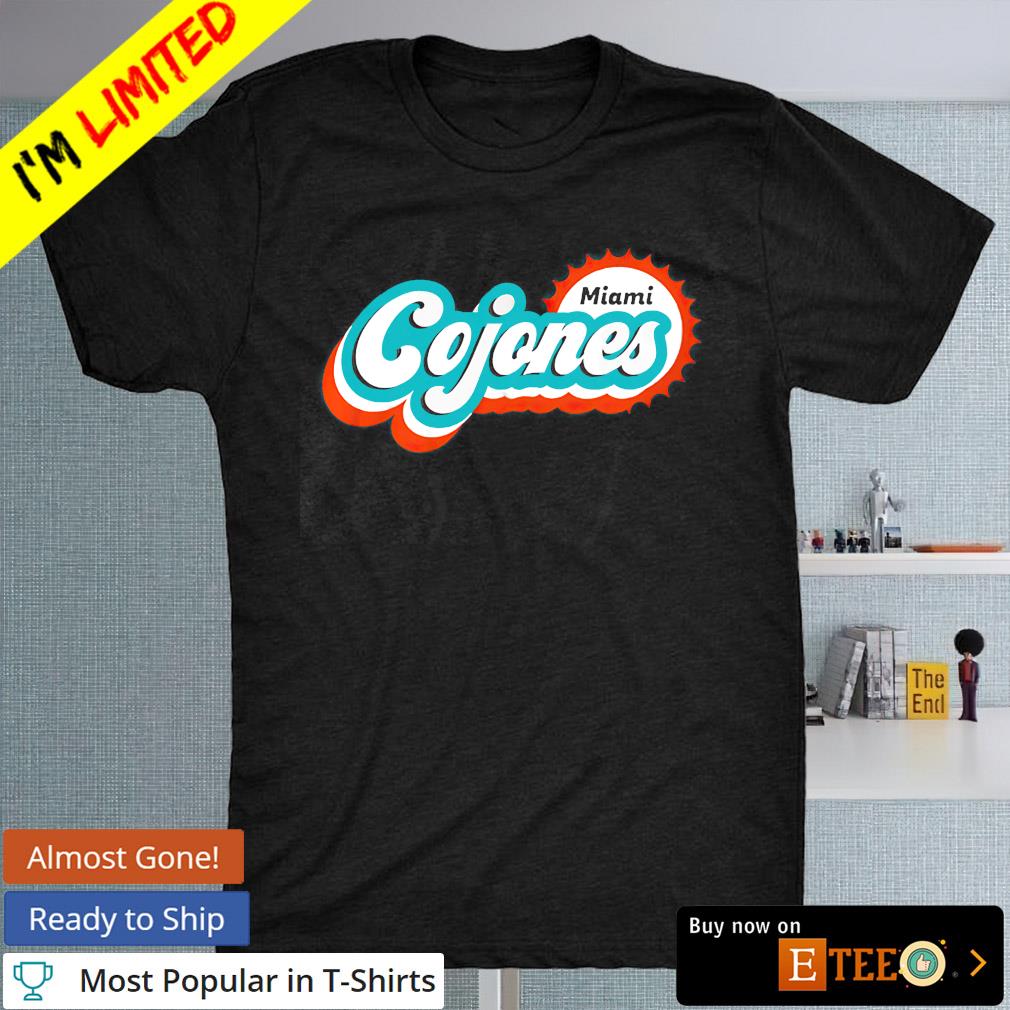 Cojones Miami Hurricanes football shirt