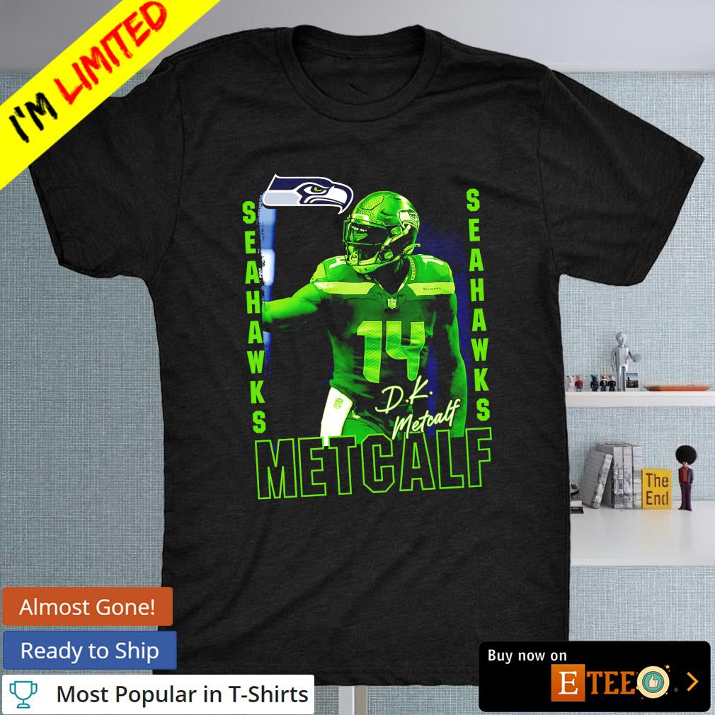 DK Metcalf Seattle Seahawks player shirt