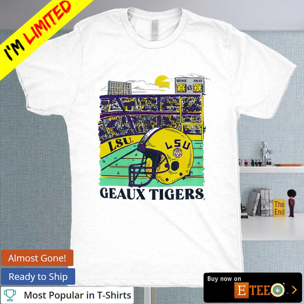 Geaux Tigers LSU Stadium helmet shirt