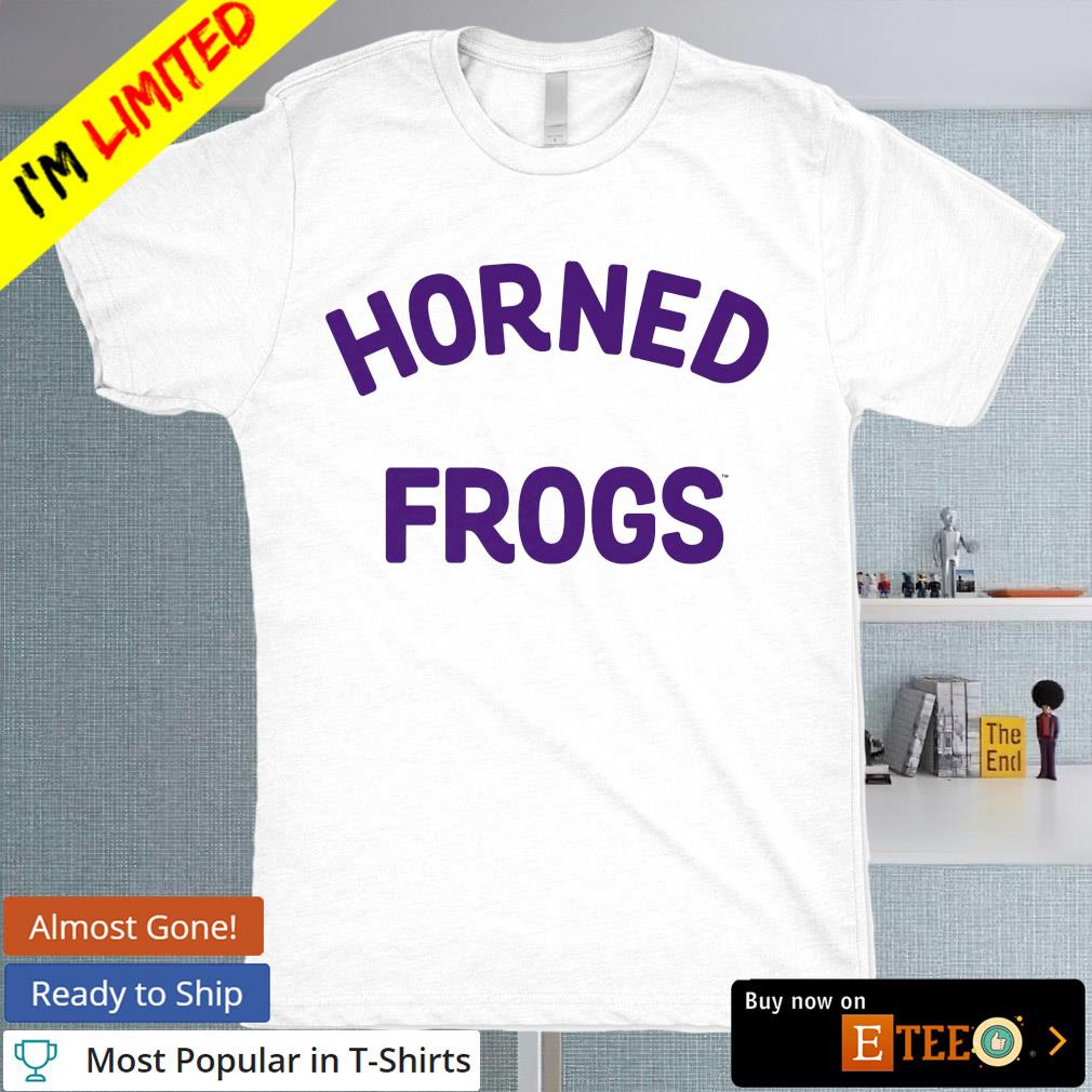 Kansas State Wildcats horned frogs shirt