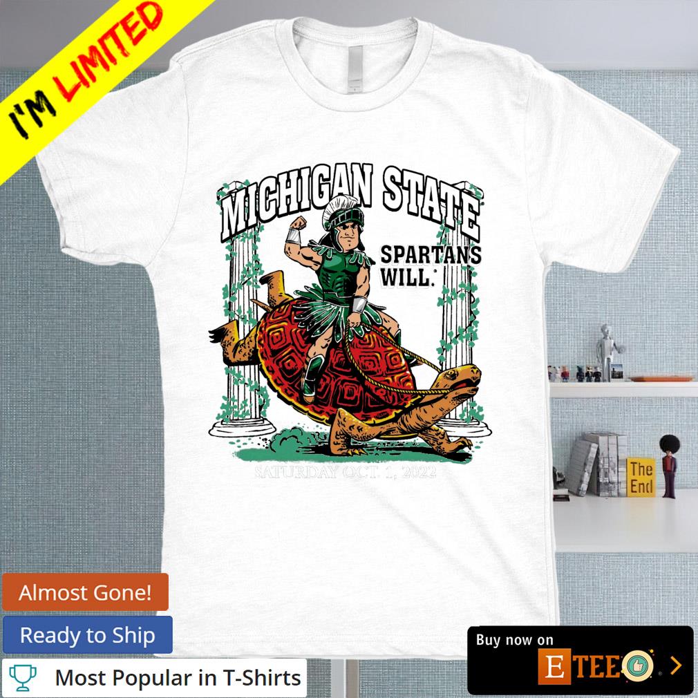 Michigan State Spartans vs. Maryland Terrapins Game Day 2022 shirt
