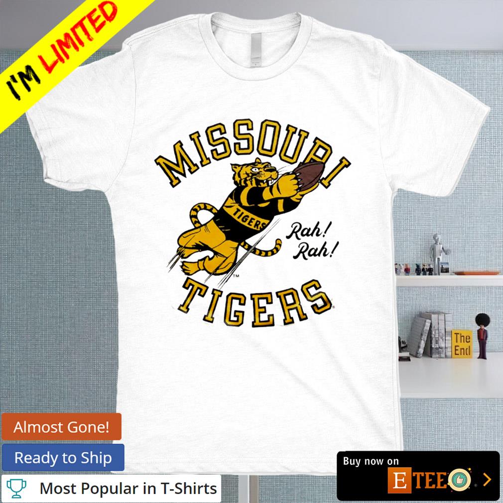 Rah Mizzou Football Diving Tiger shirt