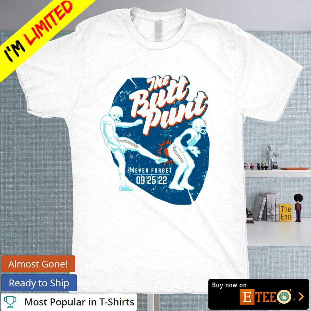 The butt punt never forget Miami shirt