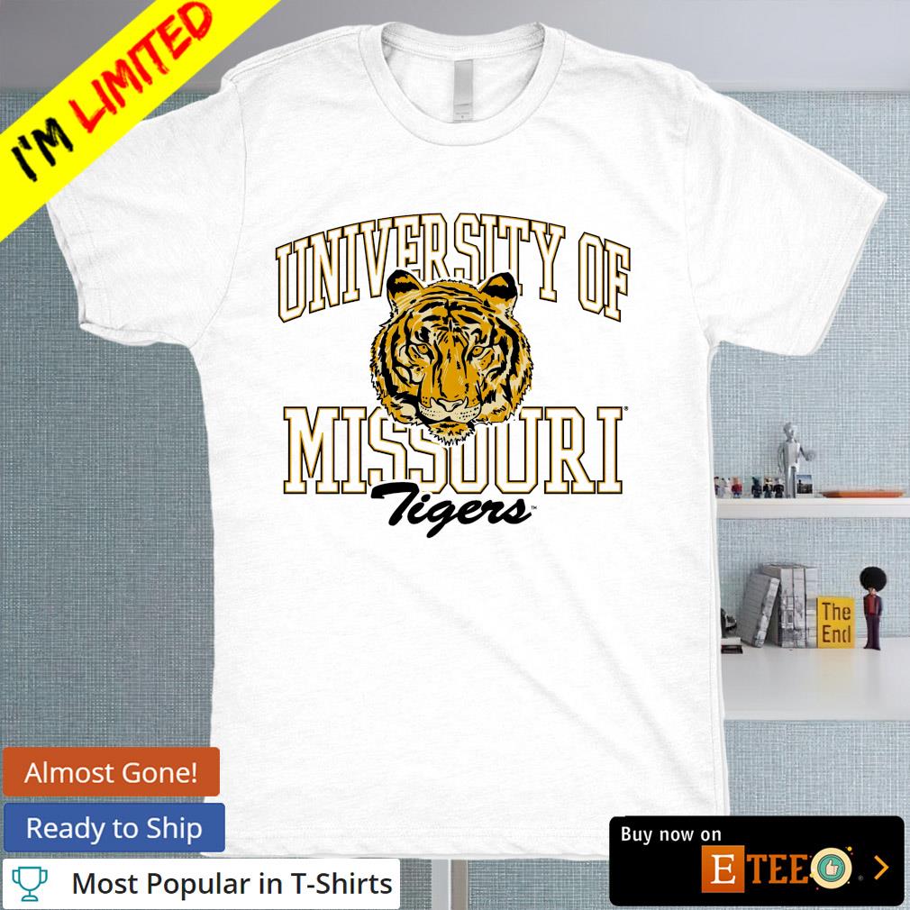 University of Missouri Tigers campus mark shirt