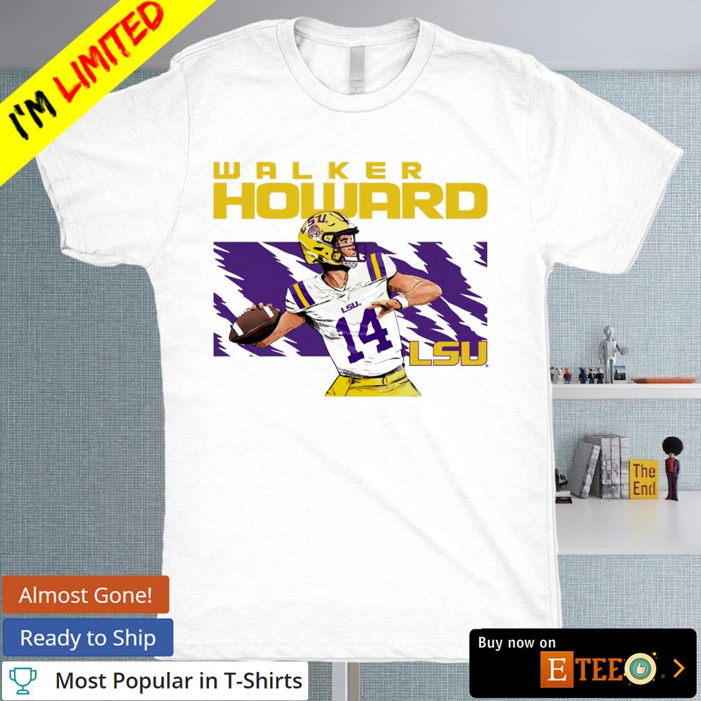 Walker Howard player LSU shirt