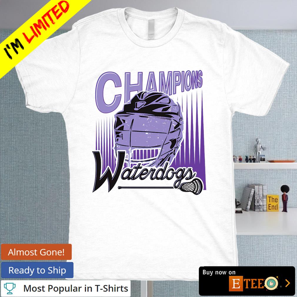 Waterdogs Premier Lacrosse Waterdogs Champions shirt
