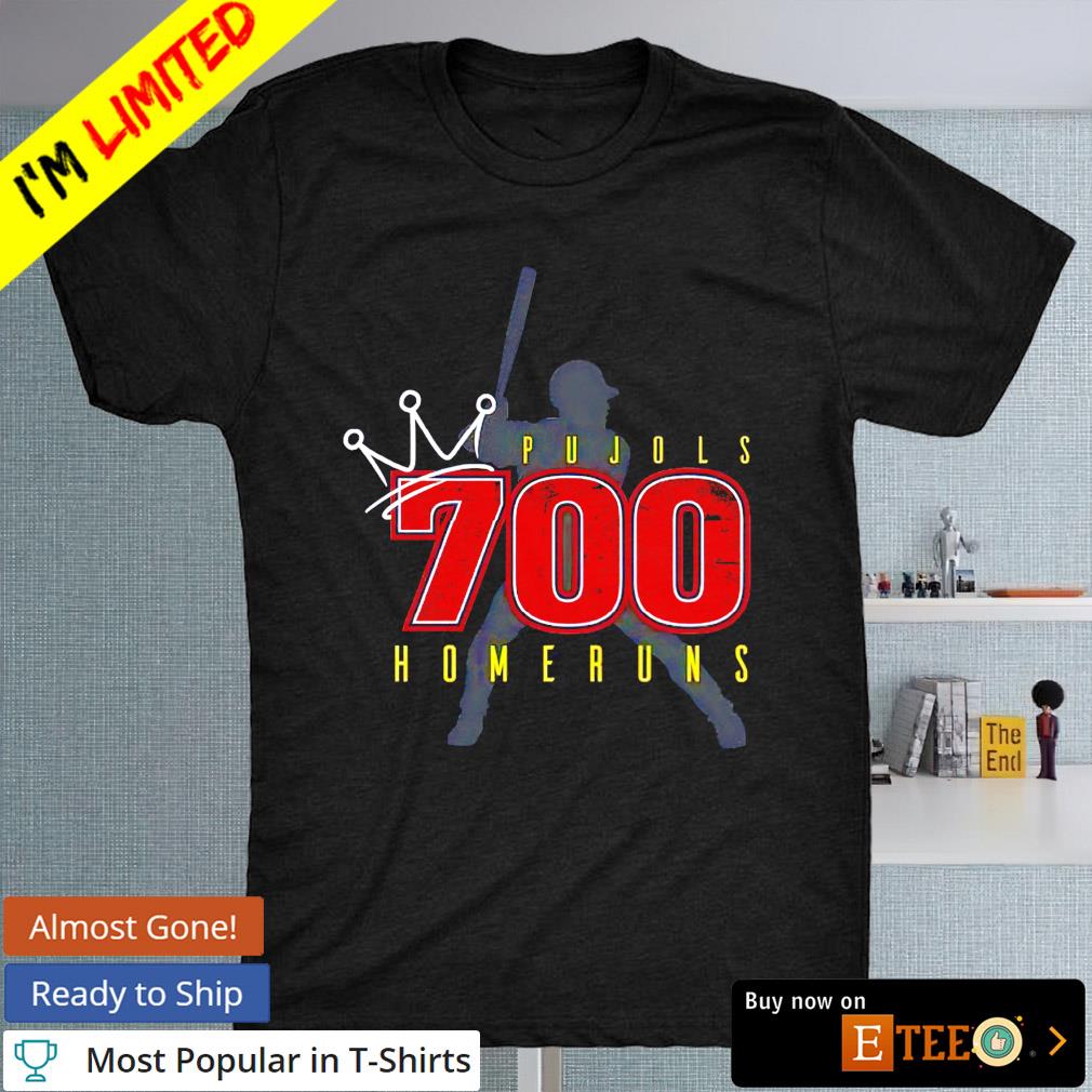 Albert Pujols Home Runs 700 King shirt