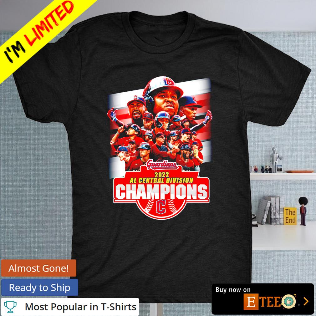 Cleveland Guardians 2022 AL Central Division Champions T-shirt