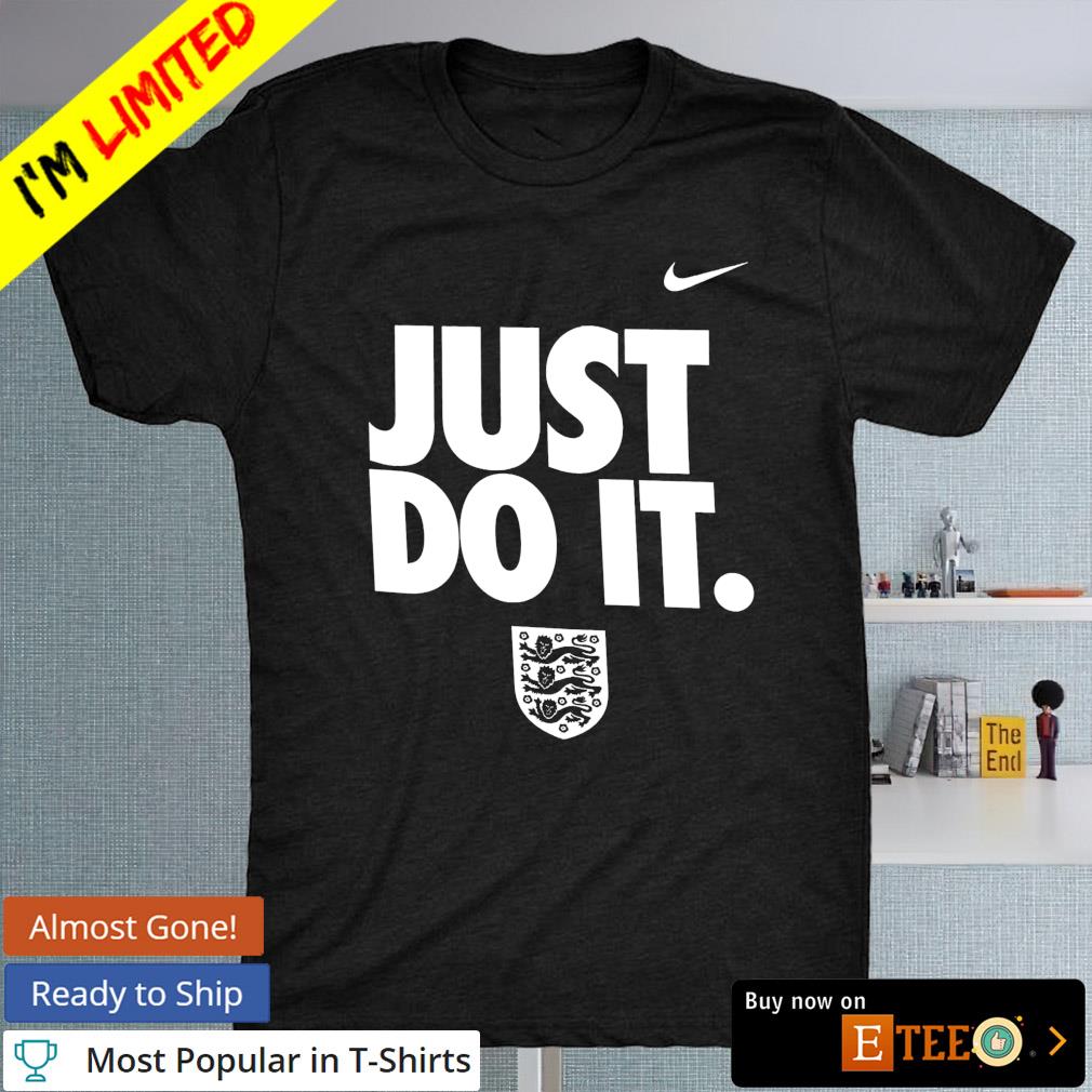 England national team Nike just do it shirt