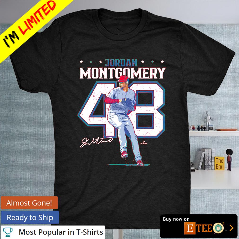 Jordan Montgomery 48 player signature shirt