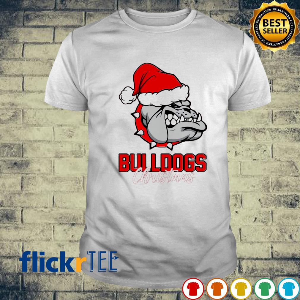 Santa Bulldogs Merry Christmas shirt