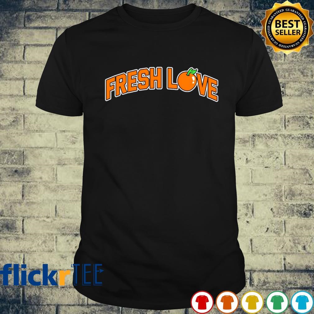 Fresh love logo shirt