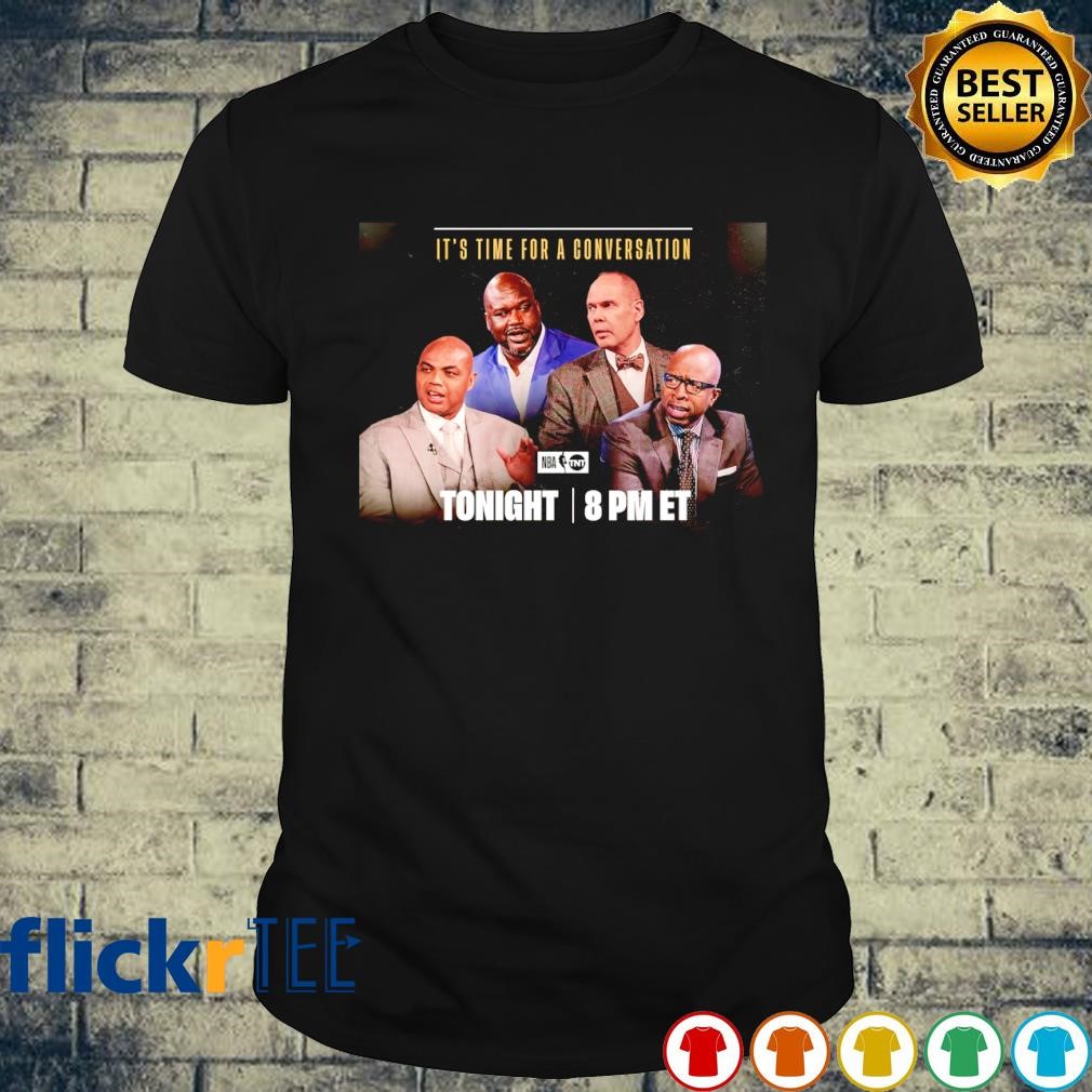 It's time for a conversation NBA shirt