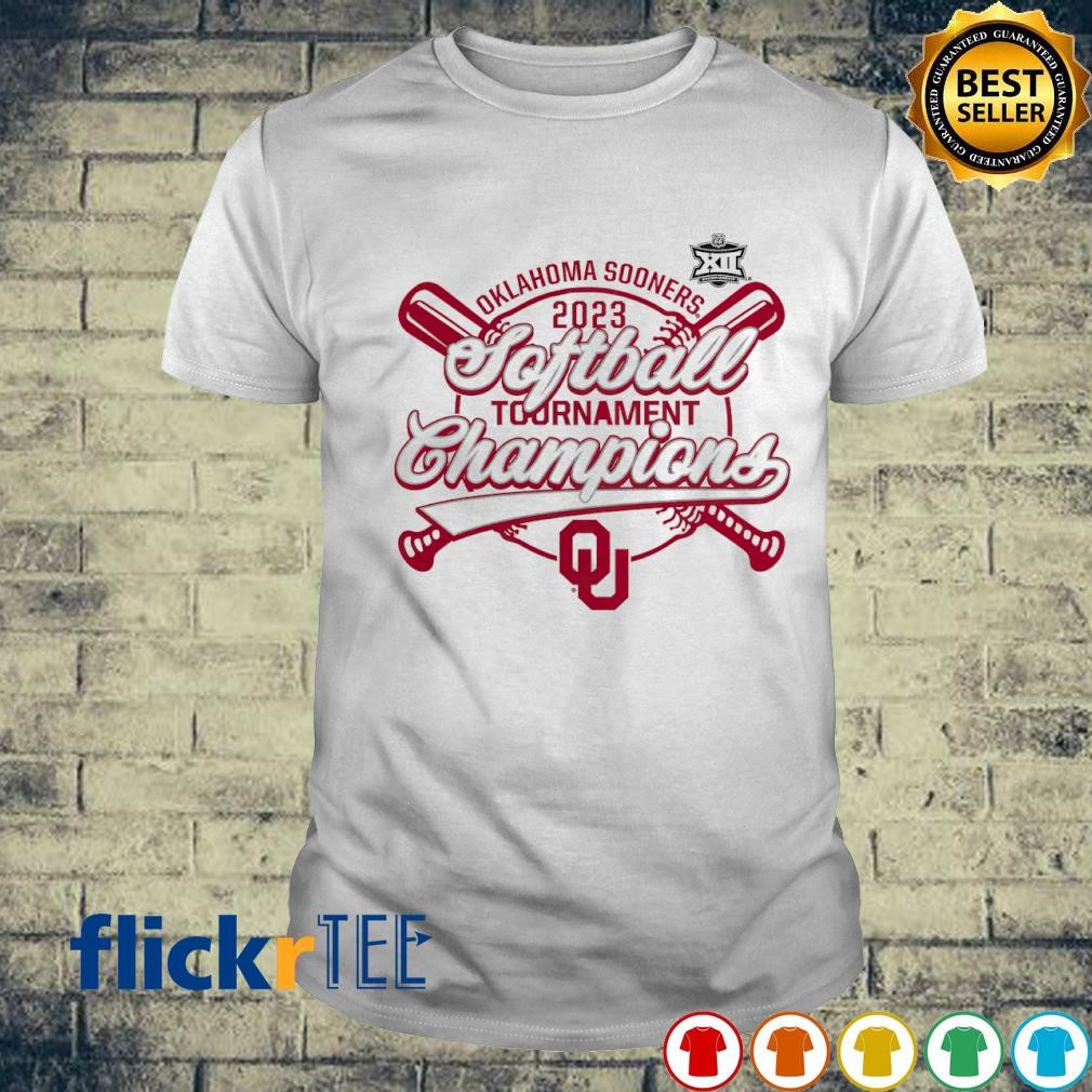 Oklahoma Sooners NCAA Big 12 Softball Conference Tournament Champions 2023 T-shirt
