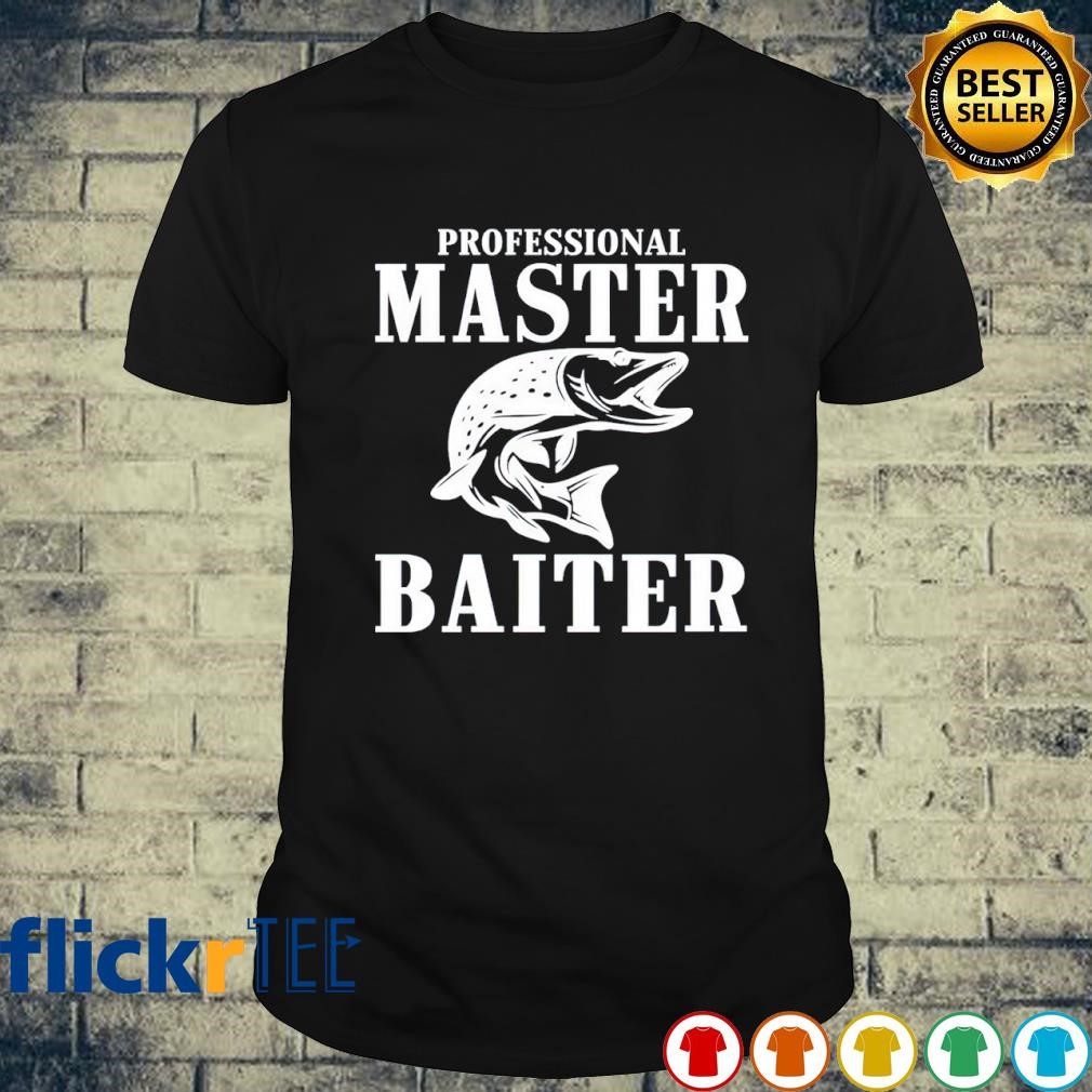 Professional master baiter fishing shirt